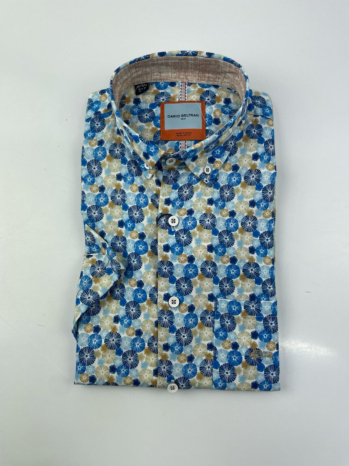 2VG BURELA MENS SHIRT DARIO BELTRAN COL 550