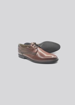 DELL EX FIT SHOE 95 CHESTNUT