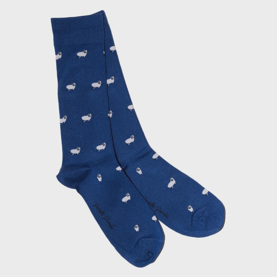 SWOLE PANDA SP485  NAVY SHEEP SOCKS