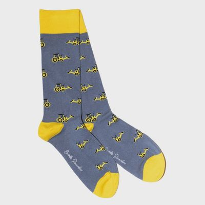 SWOLE PANDA SP479 YELLOW DIGGER SOCKS