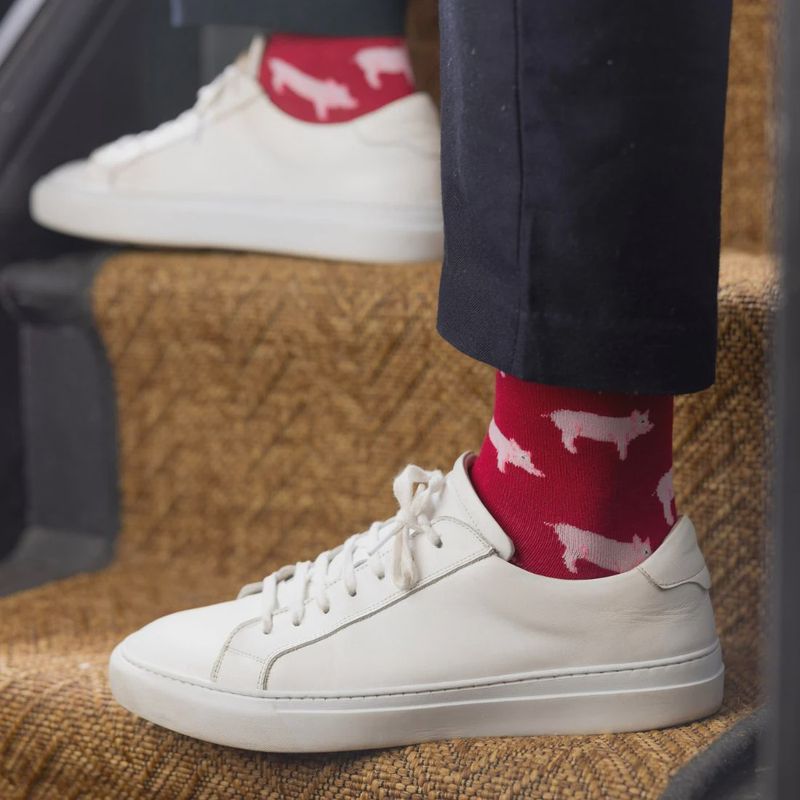SWOLE PANDA SP467  PIG SOCKS