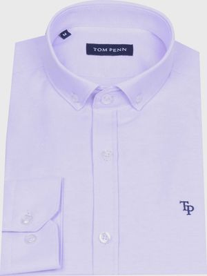 TOM PENN L/S SHIRT LILAC TP330