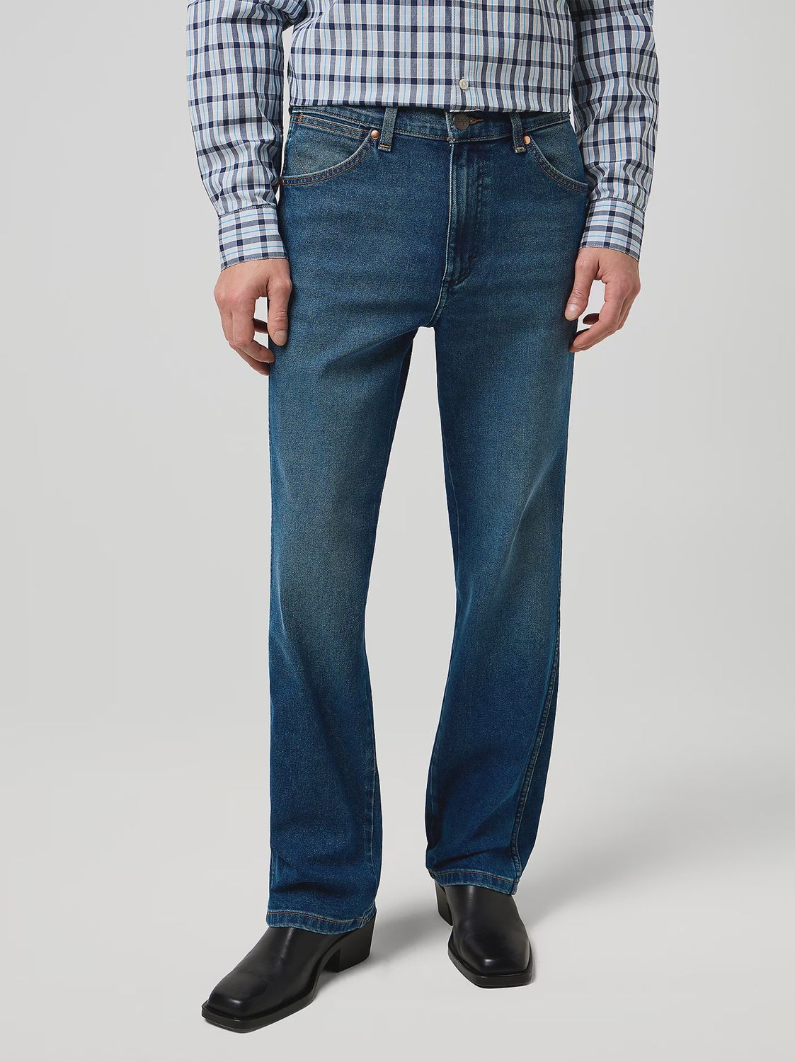 WRANGLER WRANCHER OLD HABITS  BOOT CUT JEANS 112373028