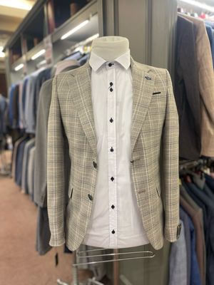 CHARLES  TAILORED JACKET STONE
