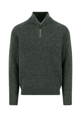 1510 346 FYNCH HATTON TROYER ZIP KNIT COL 737