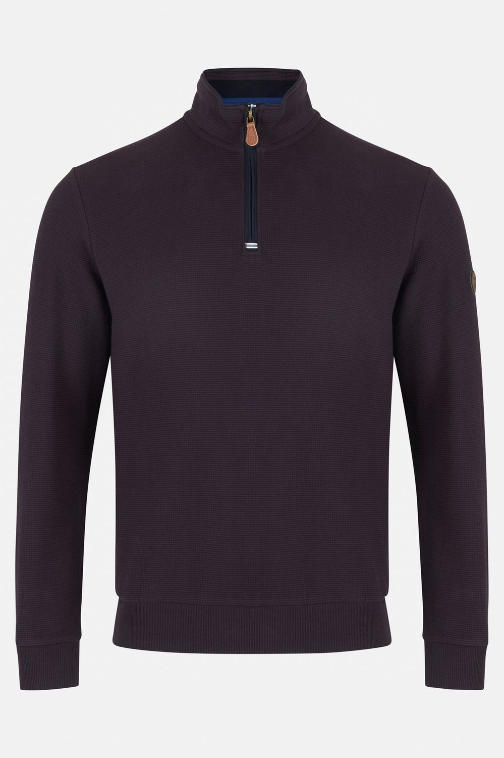BENETTI WALTER 1/4 ZIP GRAPE