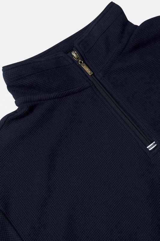 BENETTI WALTER 1/4 ZIP NAVY