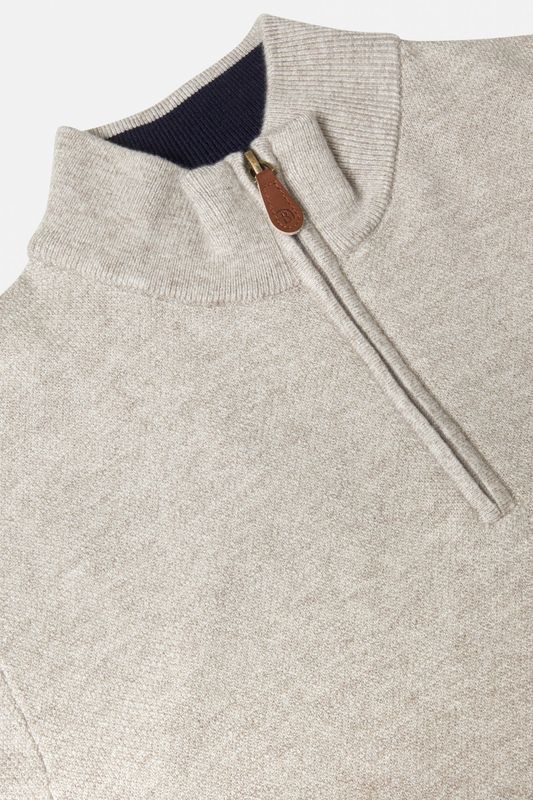 BENETTI QUINN 1/4 ZIP STONE