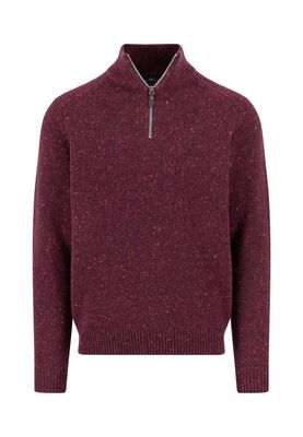 1510 346 FYNCH HATTON TROYER ZIP KNIT COL 368