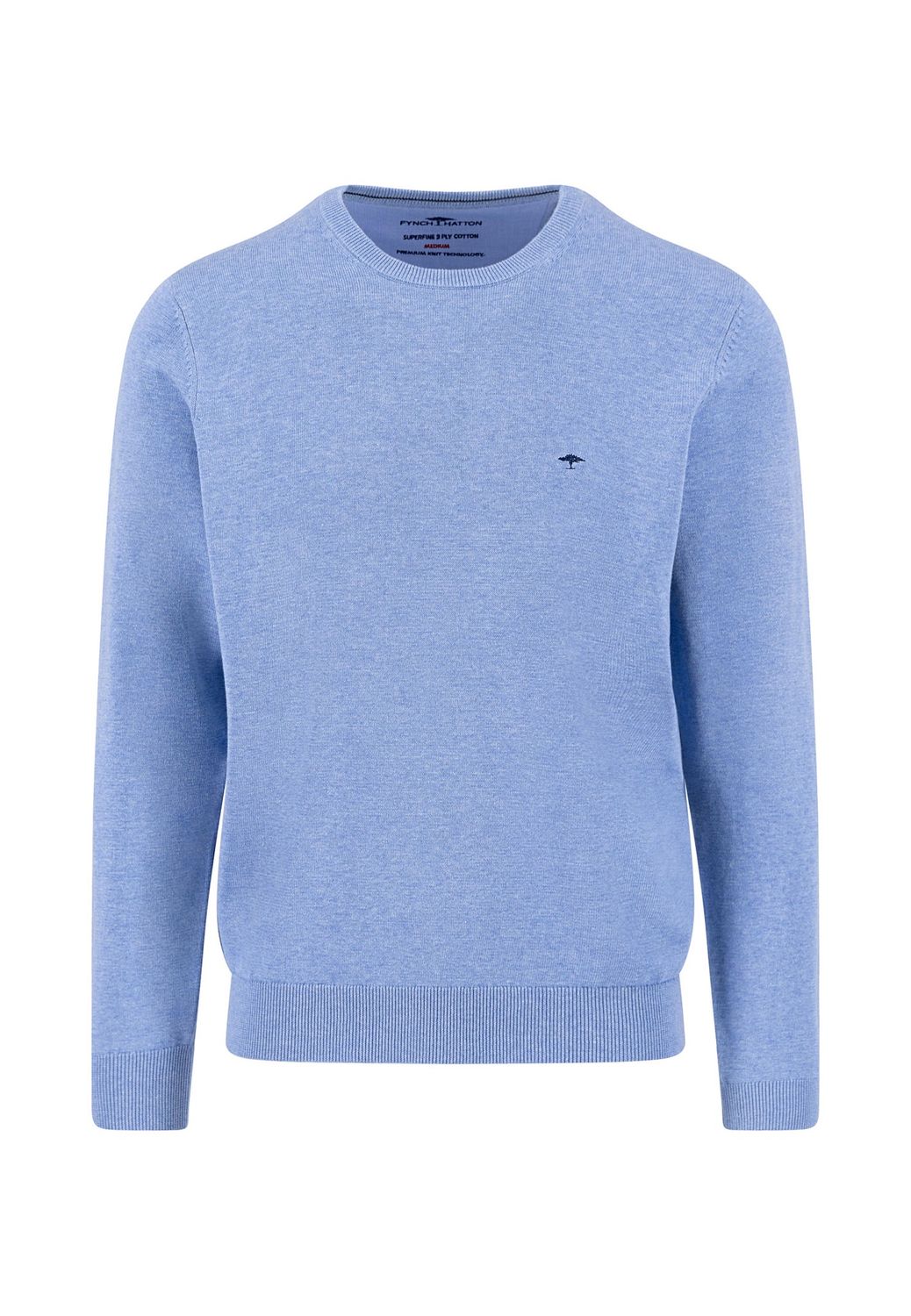 SFPK 210 FYNCH HATTON KNIT O NECK COL 604