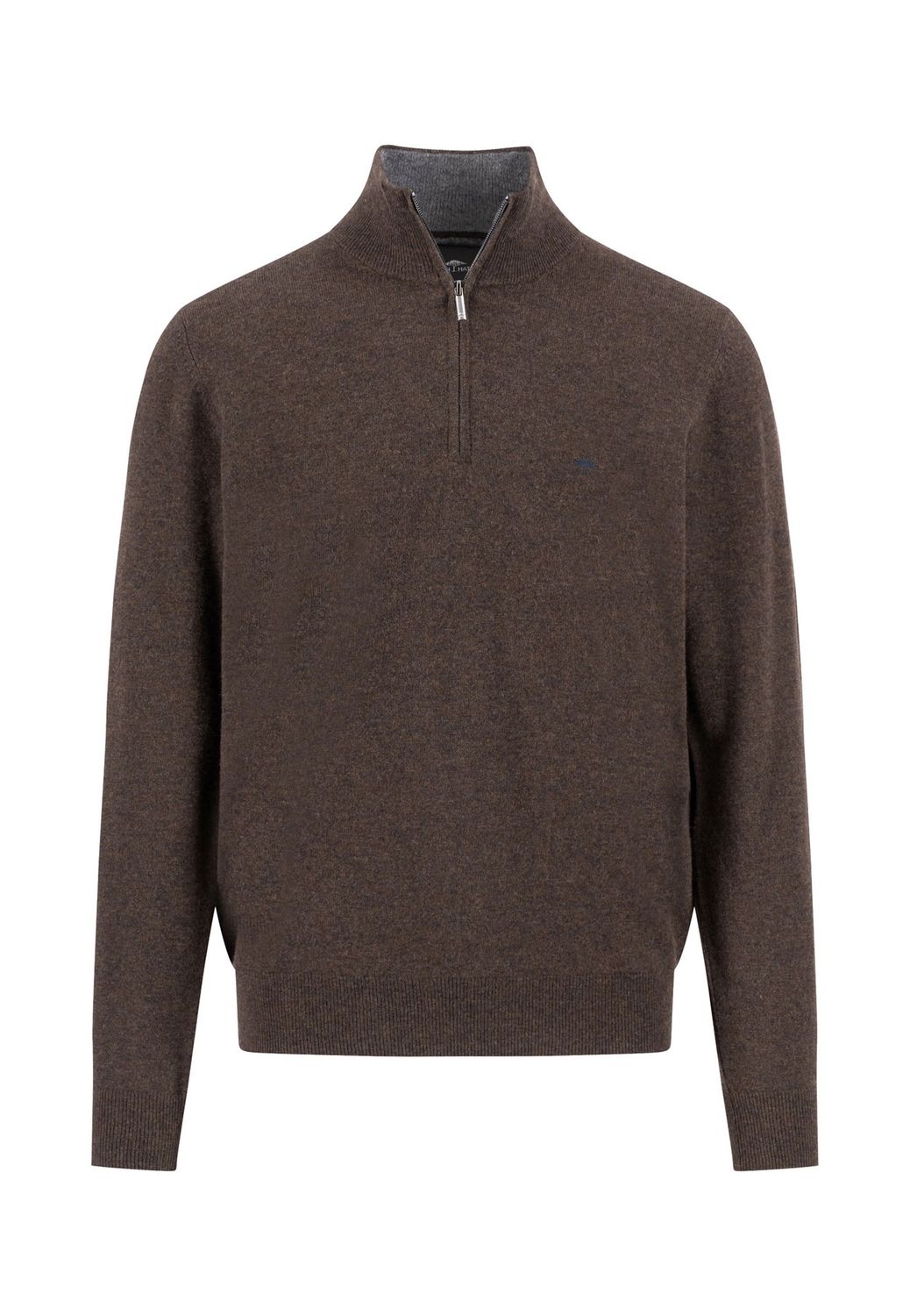 1514 802 TROYER ZIP MERINO CASHMERE COL 861
