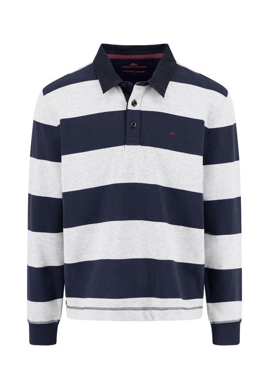 1514 1363 FYNCH HATTON SWEAT RUGBY STRIPED COL 685