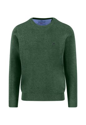 1514 210 FYNCH HATTON O NECK KNIT COL 736