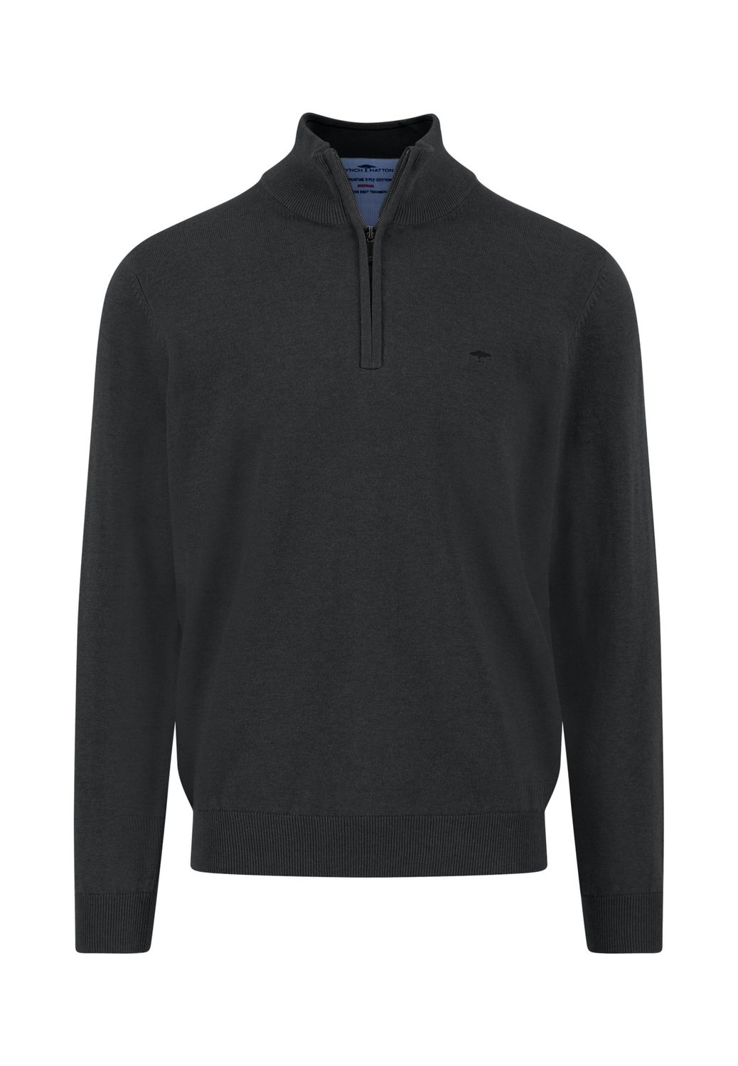 1514 215 TROYER ZIP KNIT COL 999