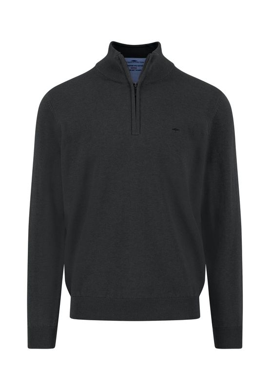 1514 215 TROYER ZIP KNIT COL 999