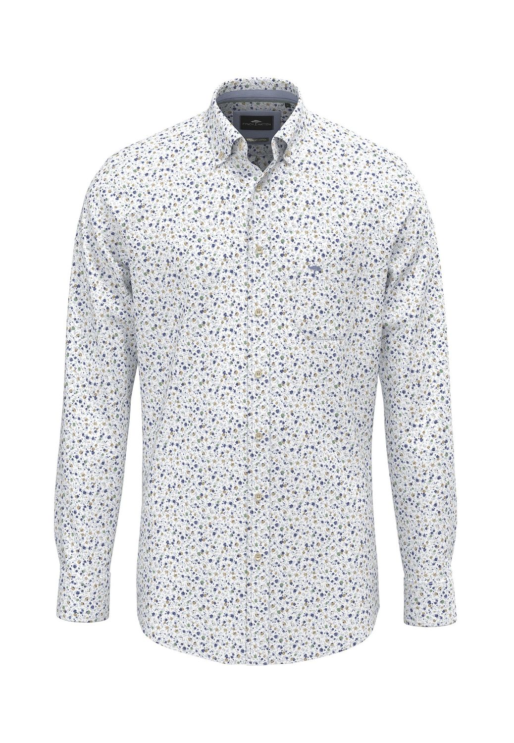 1508 8710 FYNCH HATTON SHIRT COL 734
