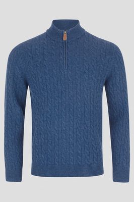 BENETTI GRANT 1/4 ZIP INDIGO