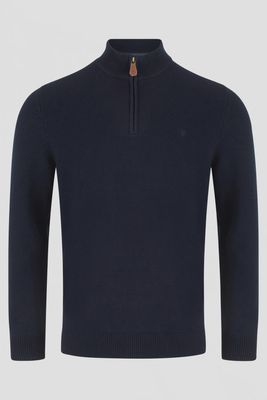 BENETTI FRANCO 1/4 ZIP NAVY