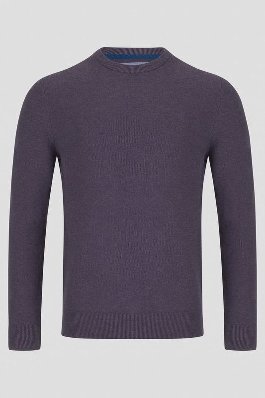 BENETTI DAWSON C/NECK KNITWEAR GRAPE