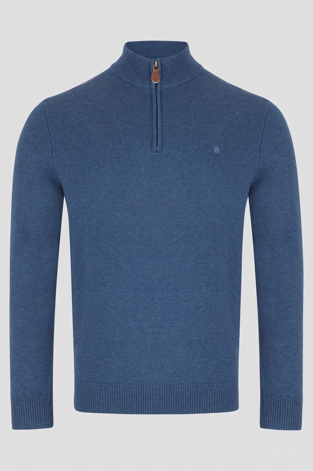 BENETTI FRANCO 1/4 ZIP INDIGO