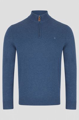 BENETTI FRANCO 1/4 ZIP INDIGO