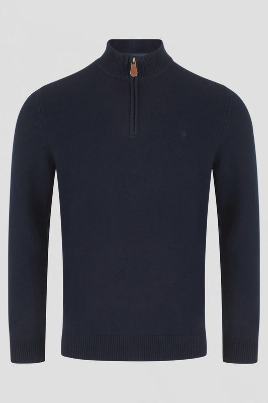 BENETTI FRANCO 1/4 ZIP NAVY