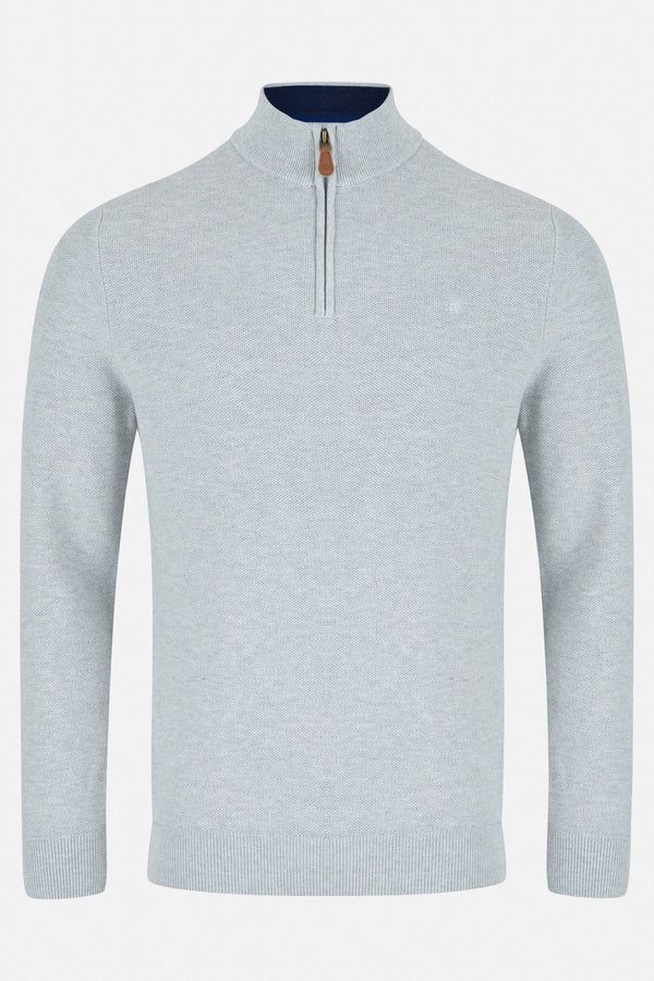 BENETTI DAWSON 1/4 ZIP SILVER