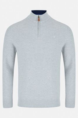 BENETTI DAWSON 1/4 ZIP SILVER