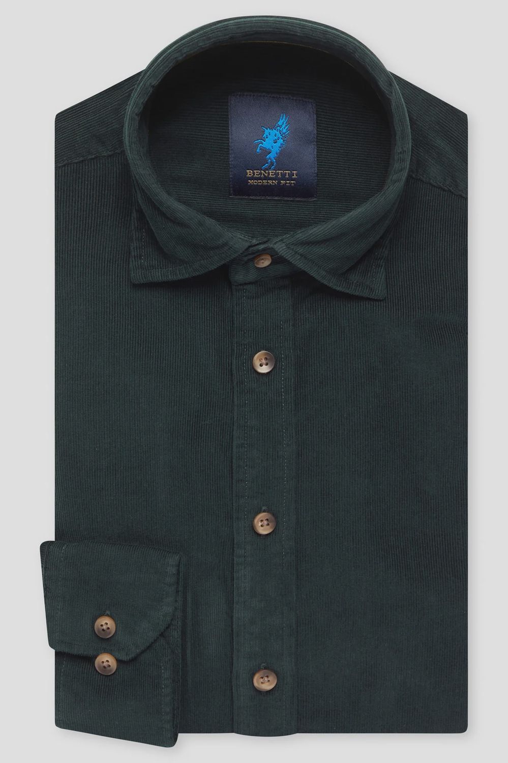 ALFIE CASUAL SHIRT FOREST M/F