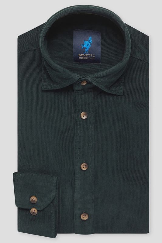 ALFIE CASUAL SHIRT FOREST M/F