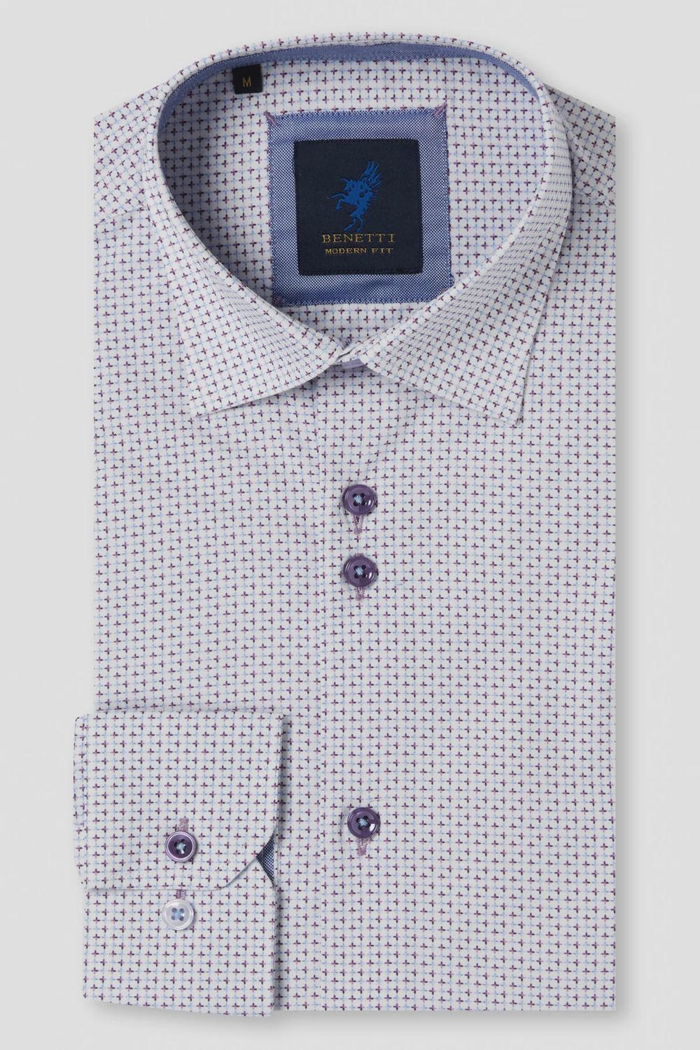 KEVIN CASUAL SHIRT LILAC M/F
