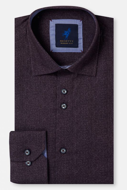 MARTY CASUAL SHIRT BORDO M/F