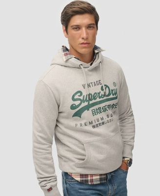 SUPERDRY VL DUO CLASSIC HOOD ICE GREY MARL M2014380A