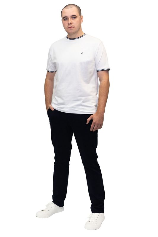 ML201486 CAGE CREW TEE WHITE