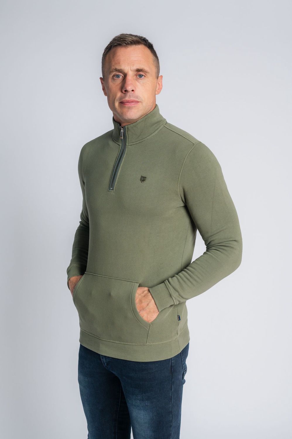 “GLADIATORS 1/4 ZIP HUNTER