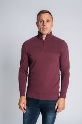 NARBONNIE 1/4 ZIP PLUMMED