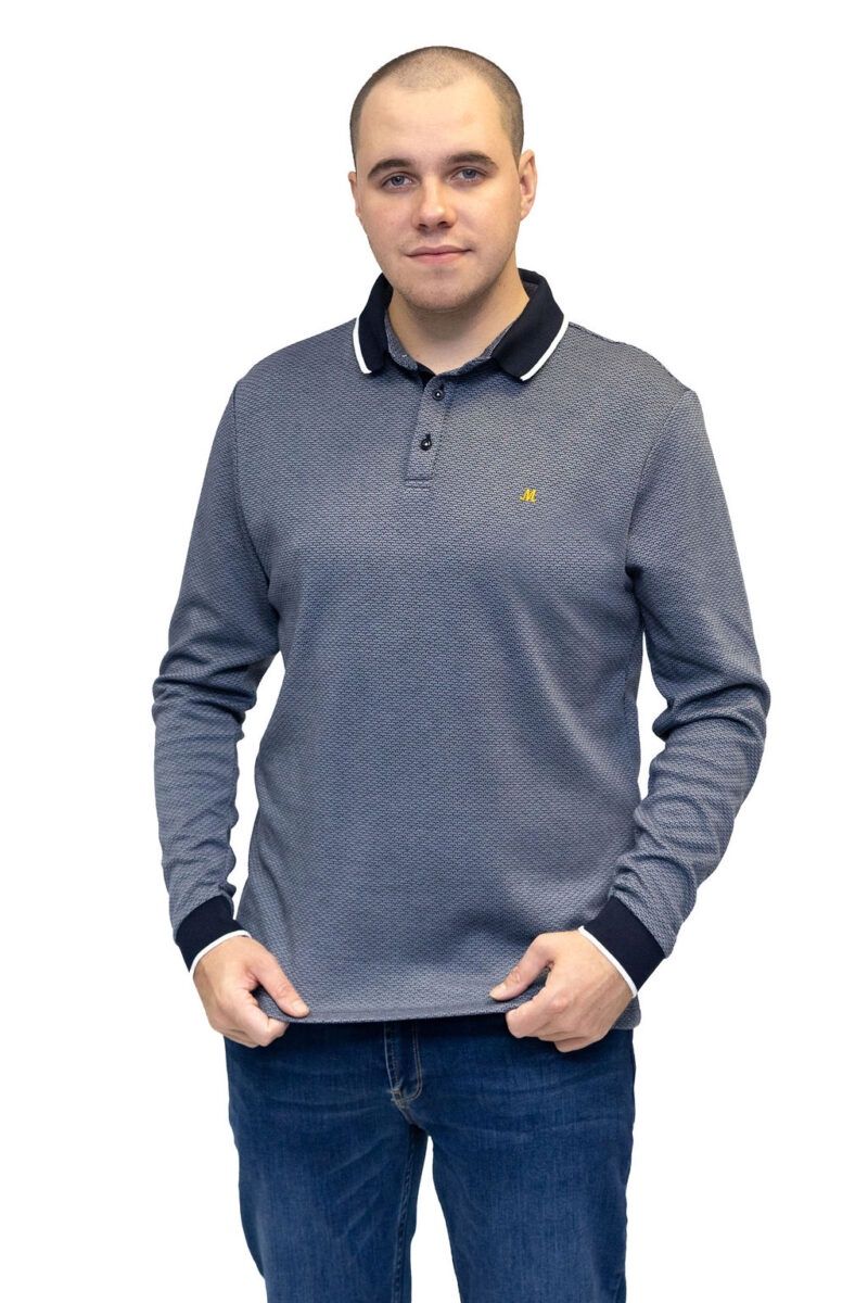 ML221470 LEROY LS POLO BLUE