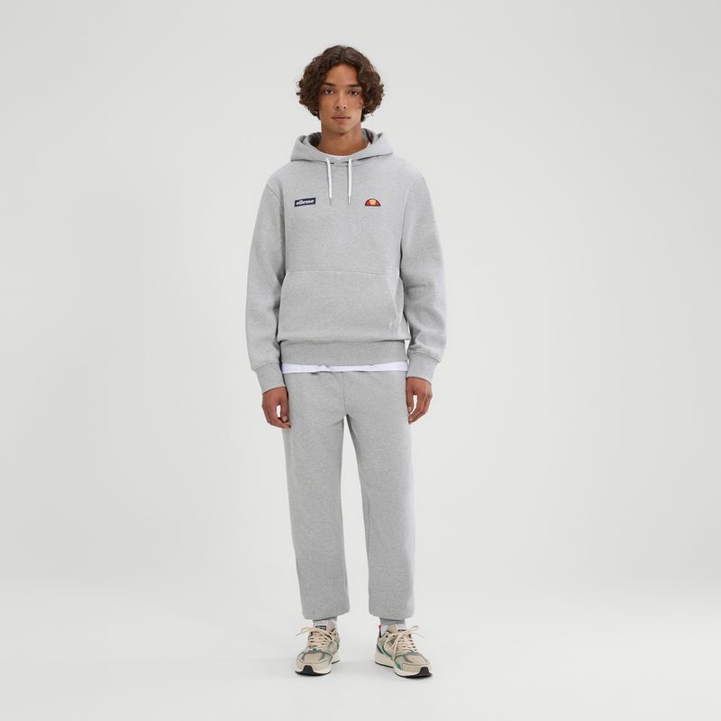 ELLESSE TROCOTTA OH HOODY &amp; JOG PANT SET GREY MARL SHB18980