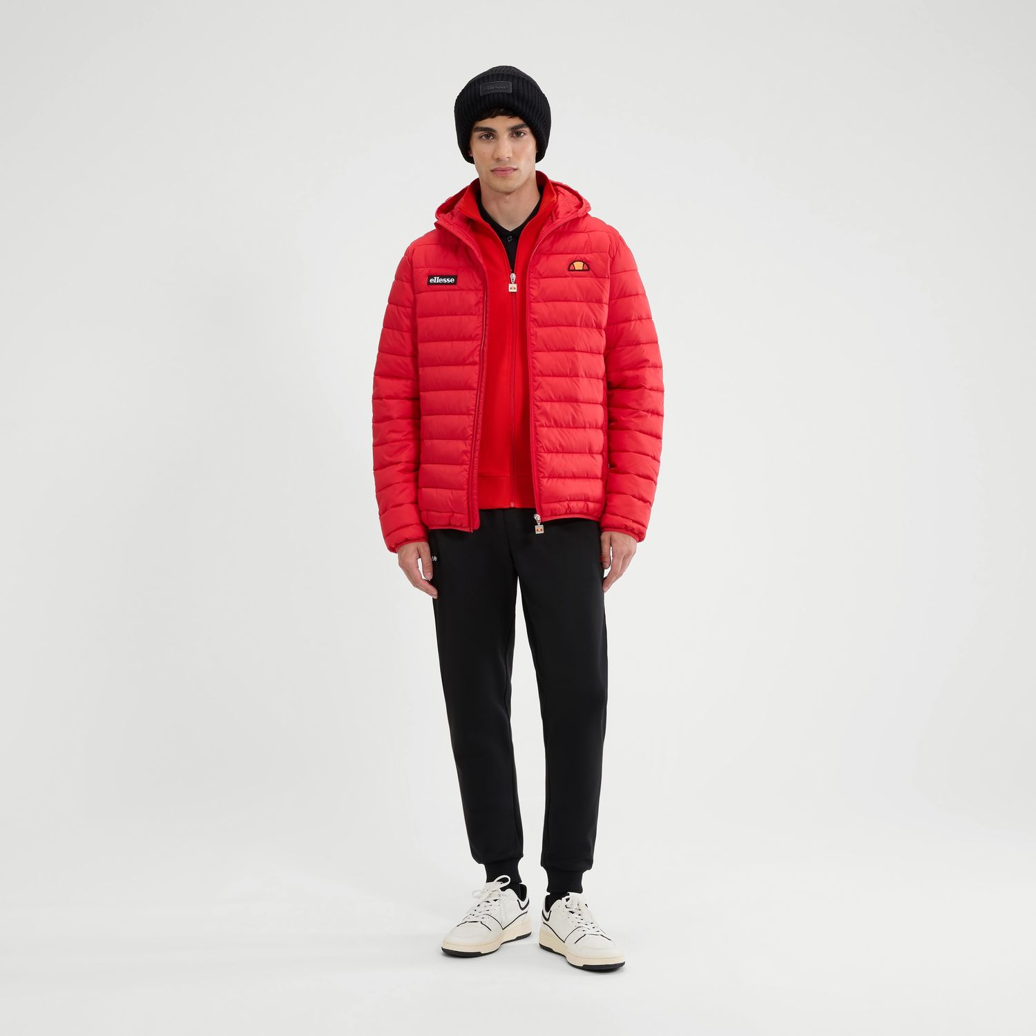ELLESSE LOMBARDY PADDED JACKET RED SHS01115