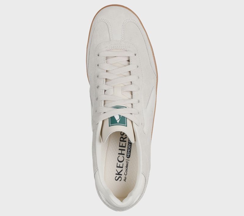 SKECHERS COURT CLASSICS MENS HOTSHOT AZIR NATURAL 254151