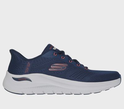 SKECHERS MENS ARCH FIT  2.0 LESTUR NAVY/RED 232712