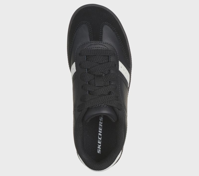 SKECHERS KIDS ZINGER STREET BLACK/WH 405730L