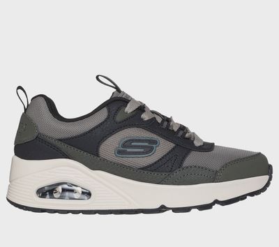 SKECHERS KIDS UNO RETRO GROOVE BROWN/TA 403659L