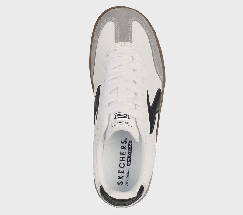 SKECHERS KIDS HOTSHOT JUNIOR VARSITY WHITE/BL 418005L