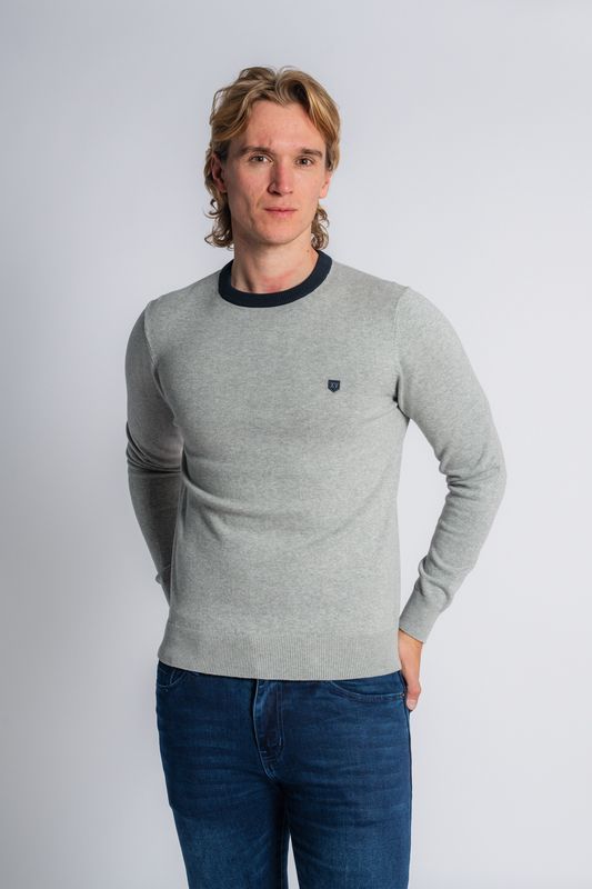 ABBOTSDALE O NECK KNIT SMOKELESS