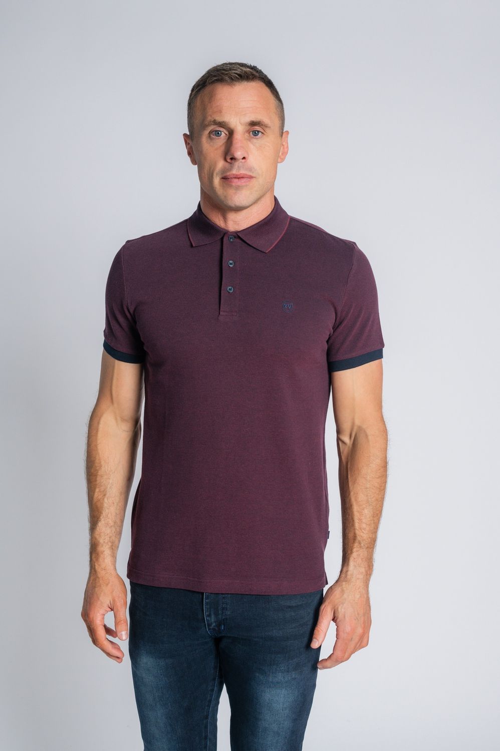 DROVERS POLO PLUM DOT