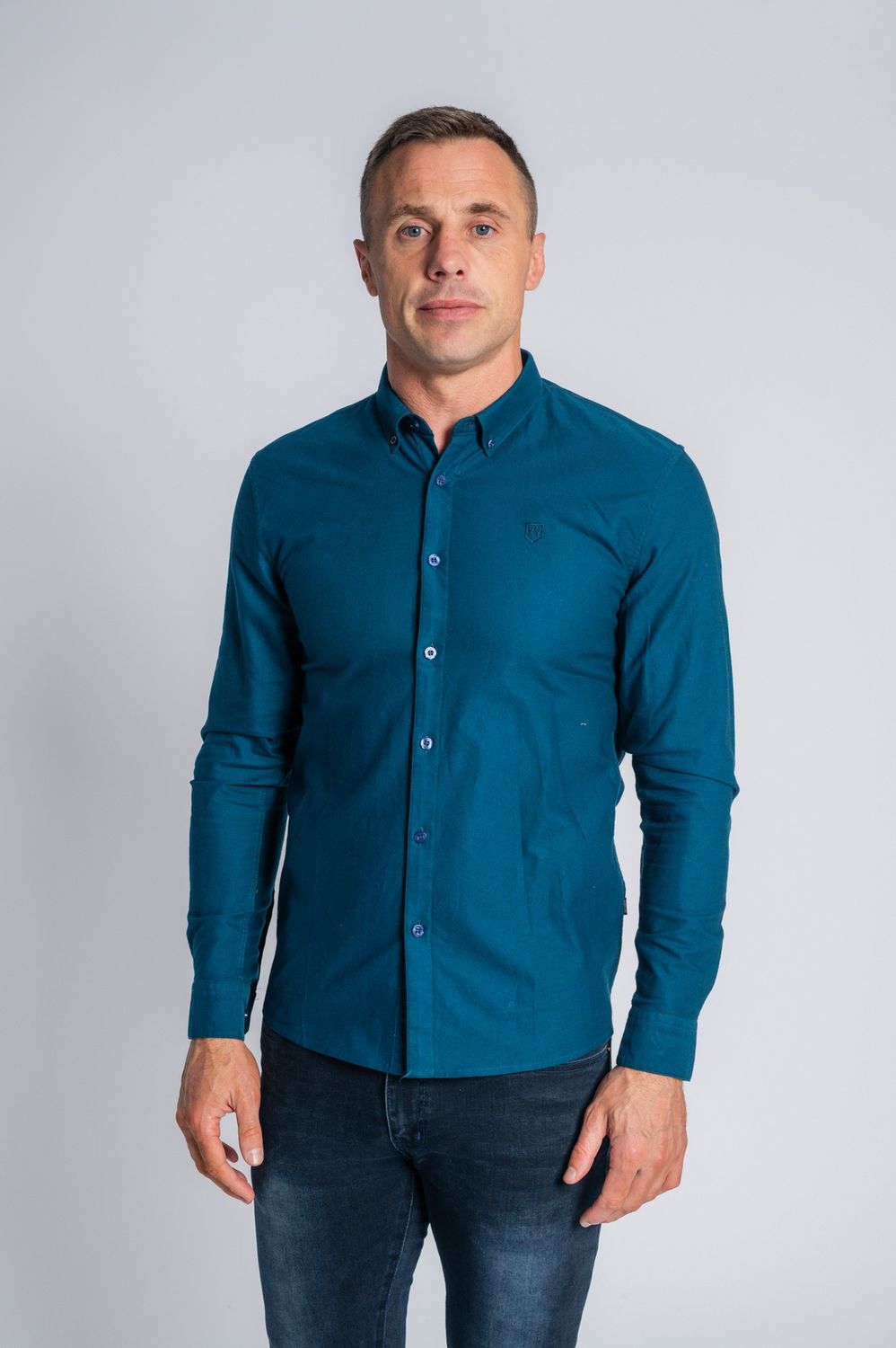 TESONI L/S SHIRT FROZEN BLUE