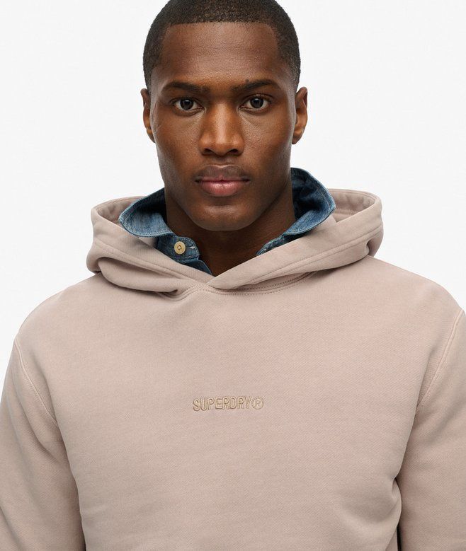 SUPERDRY MICRO LOGO HOOD DEEP BEIGE M2014031A