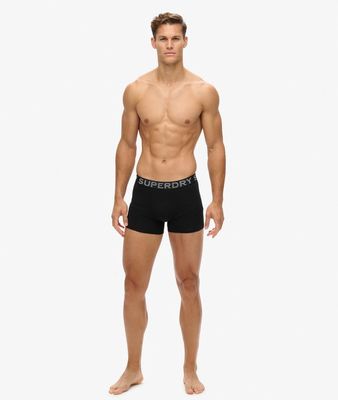 SUPERDRY BOXER TRIPLE PACK BLACK/ORANGE M3110452C