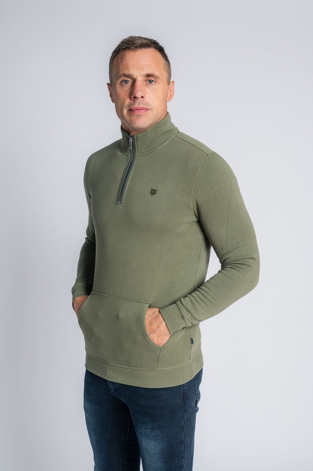 GLADIATORS 1/4 ZIP HUNTER